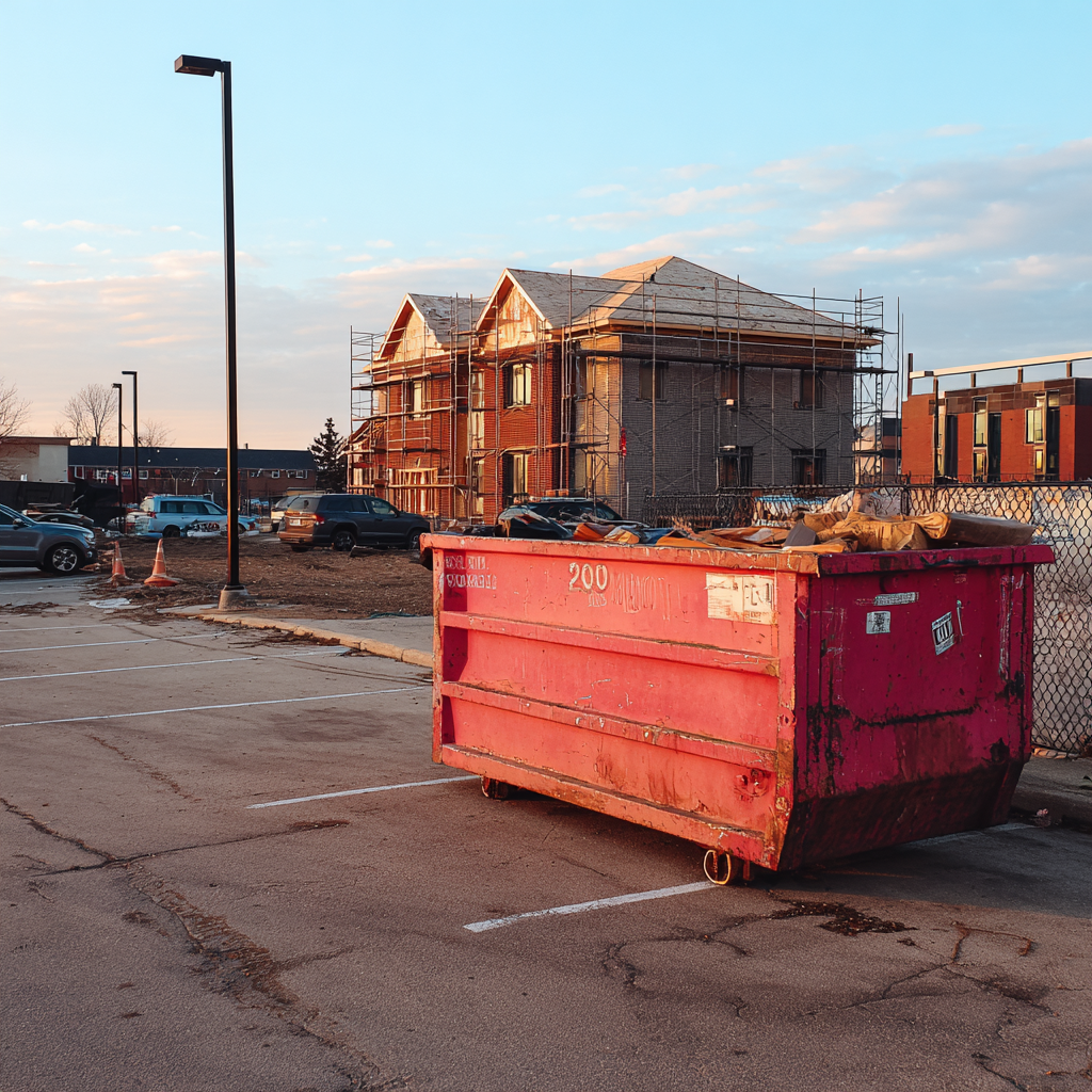 Dumpster rentals for seasonal cleanouts at apartment complexes