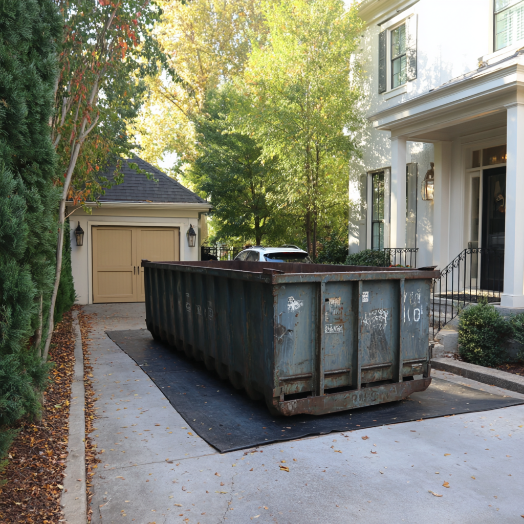 Is it confusing to rent a dumpster for home use in Atlanta, Georgia?