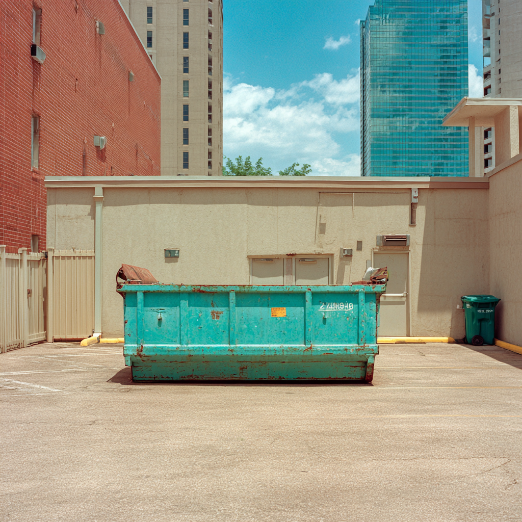 What type of dumpster should I rent for an apartment renovation in Dallas?
