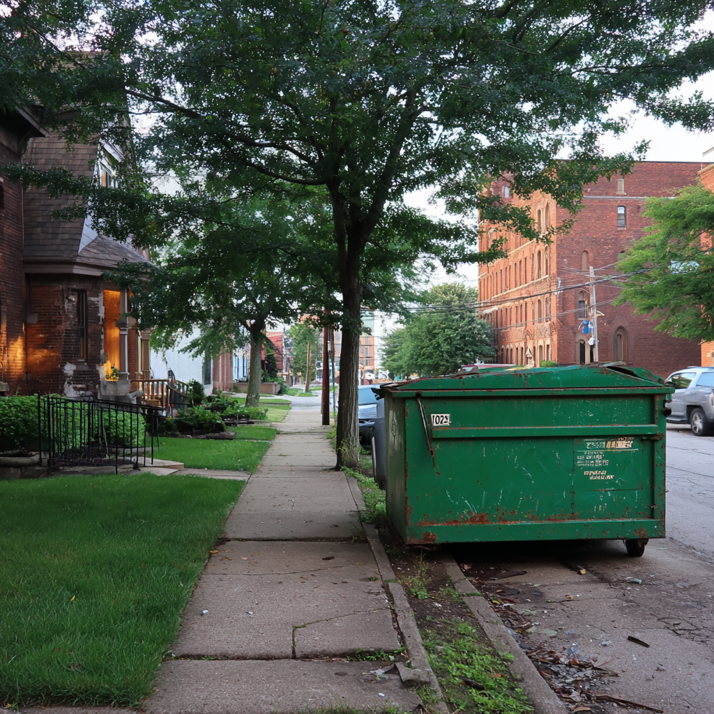 Do you need a permit for dumpster placement in Cleveland neighborhoods?