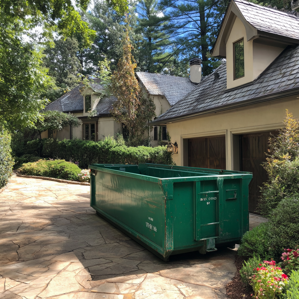 How much does a residential dumpster cost in Asheville, NC?