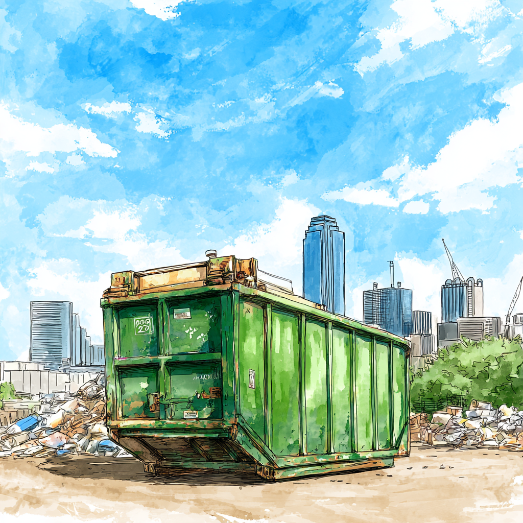 Dumpster rental prices in Dallas, Texas