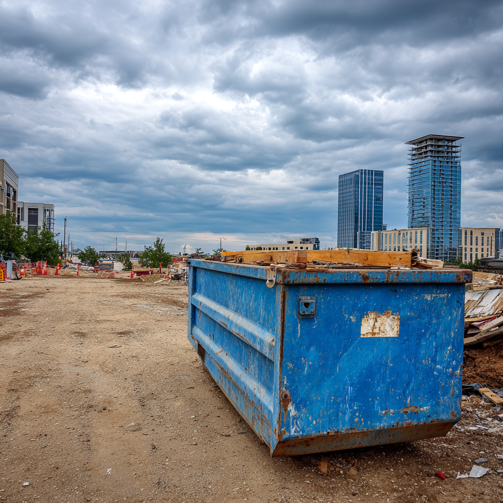 Dumpster rental prices for construction in Dallas, Texas