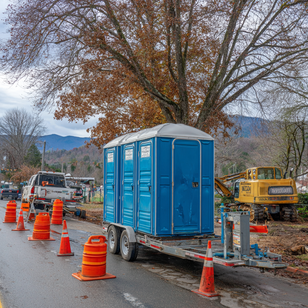 Dumpster delivery for construction sites
