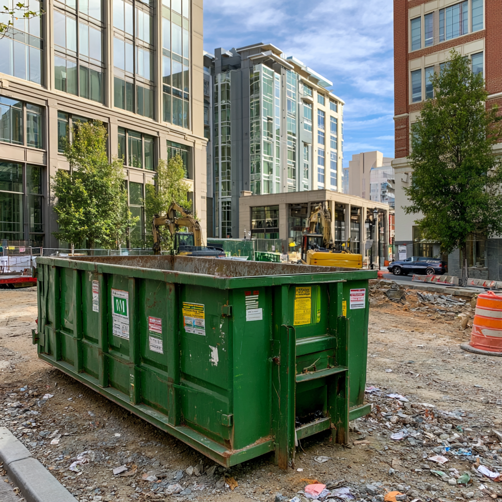 Dumpster rental for Greenville jobsites