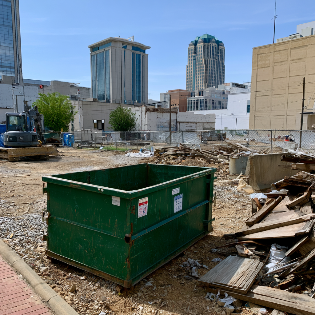 Dumpster rental price ranges in Birmingham, Alabama