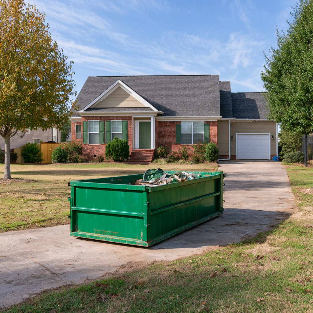 Dumpsters for residential use in Macon
