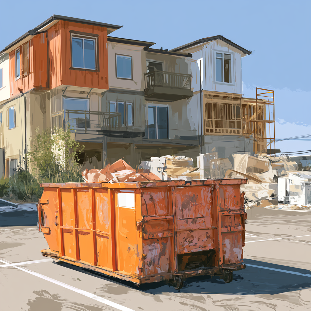 Roll-Off Dumpster Rental for Multifamily Dwellings in Macon, Georgia