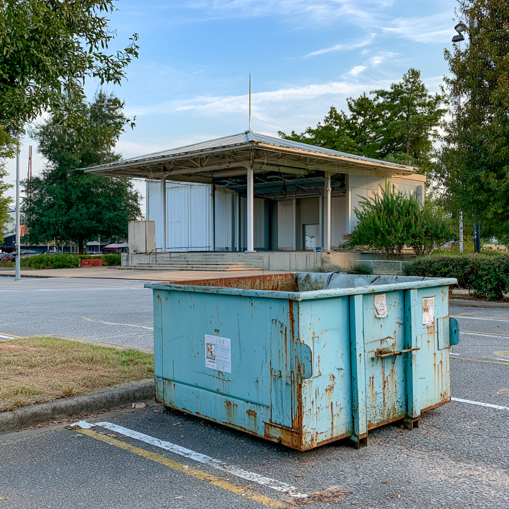 Dumpster rental for festivals in Lafayette