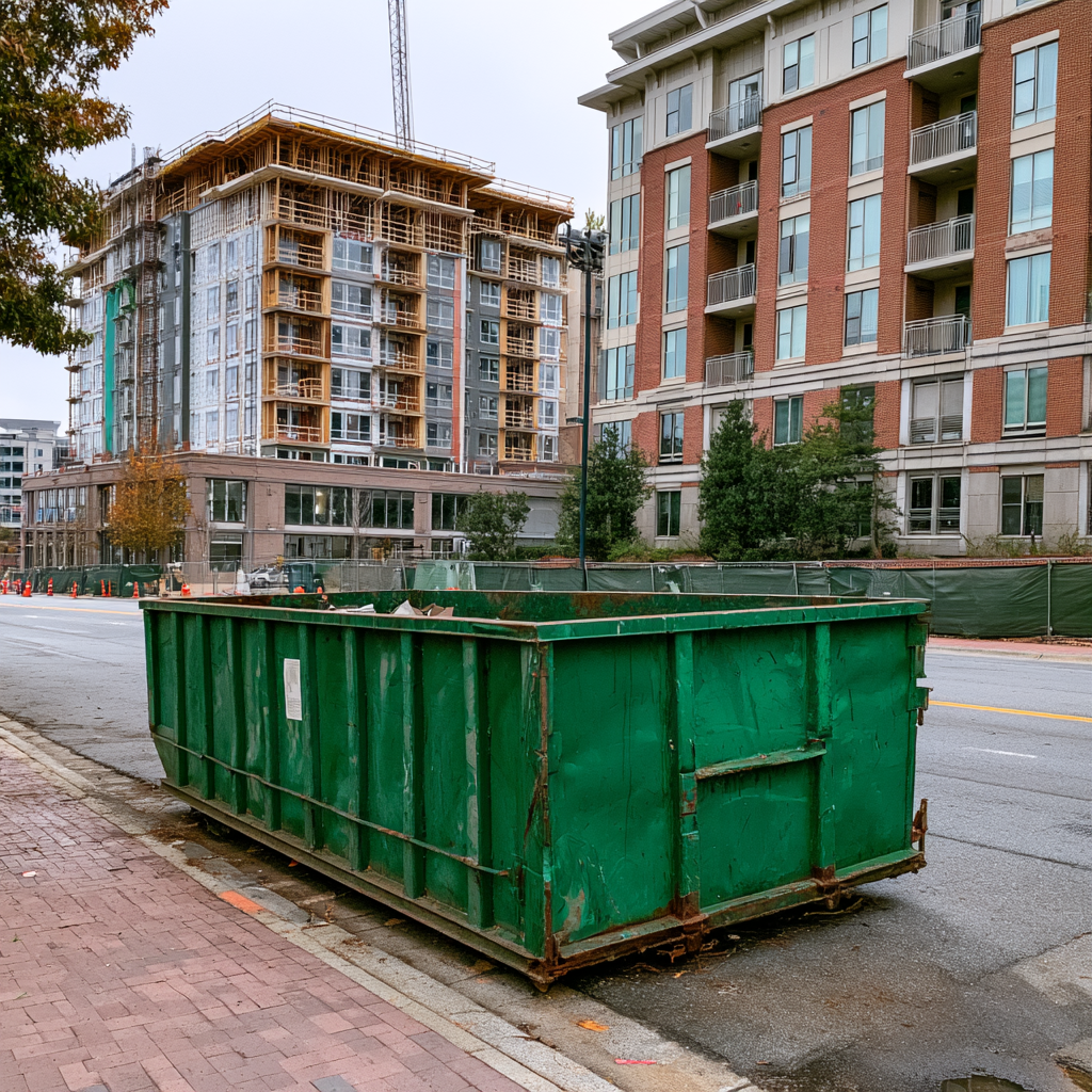 Dumpster rentals for apartment complexes in Durham NC
