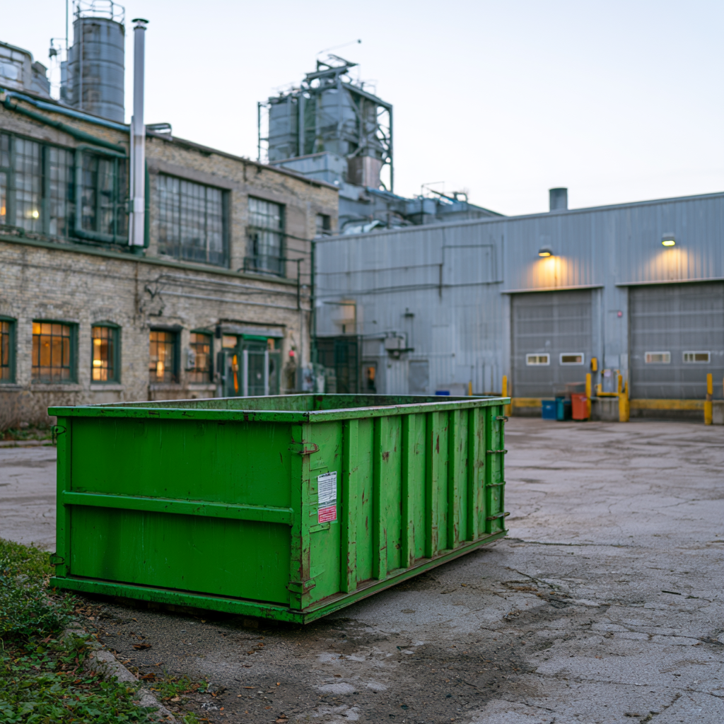 Milwaukee industries benefit from roll off dumpsters