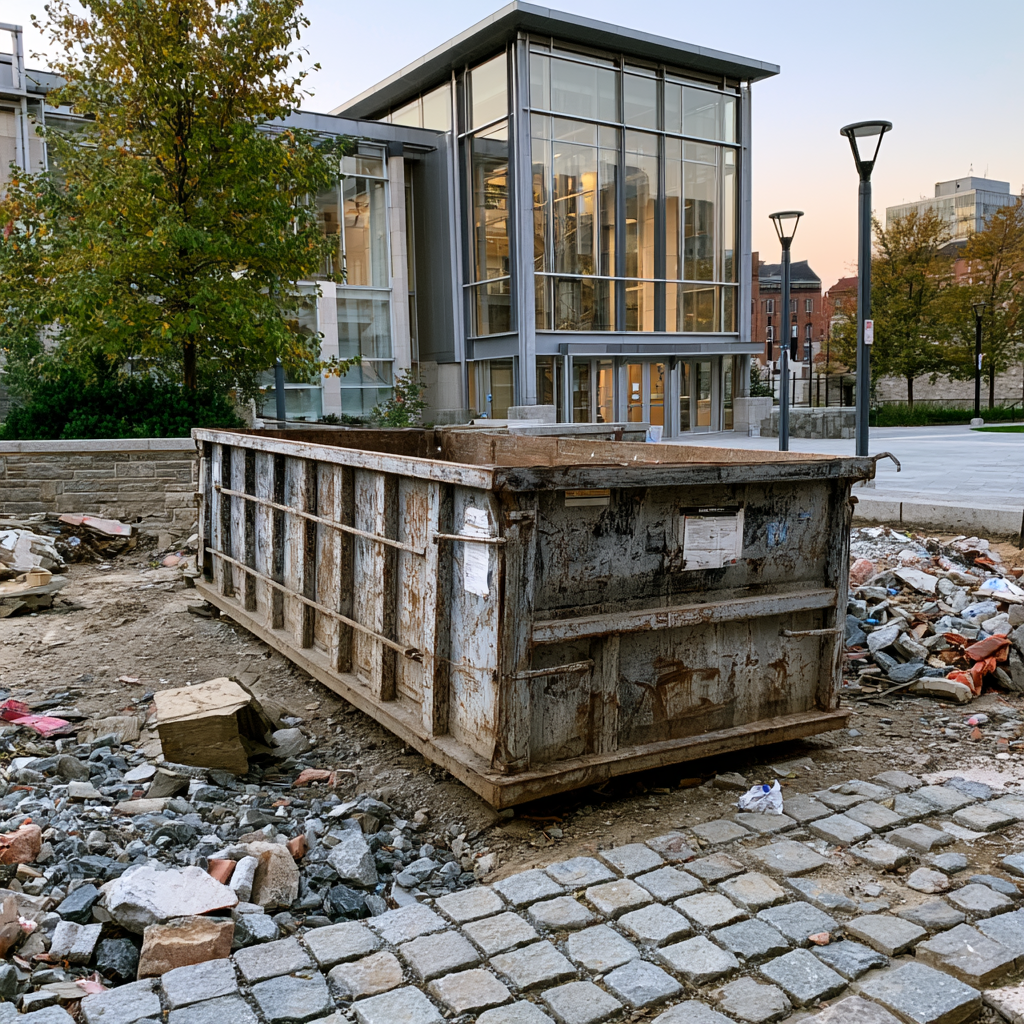 Dumpster rentals for hospitals and medical facilities