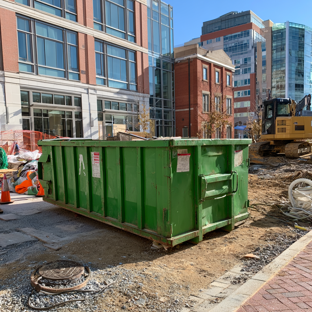 Dumpster rental for Baltimore MD Construction