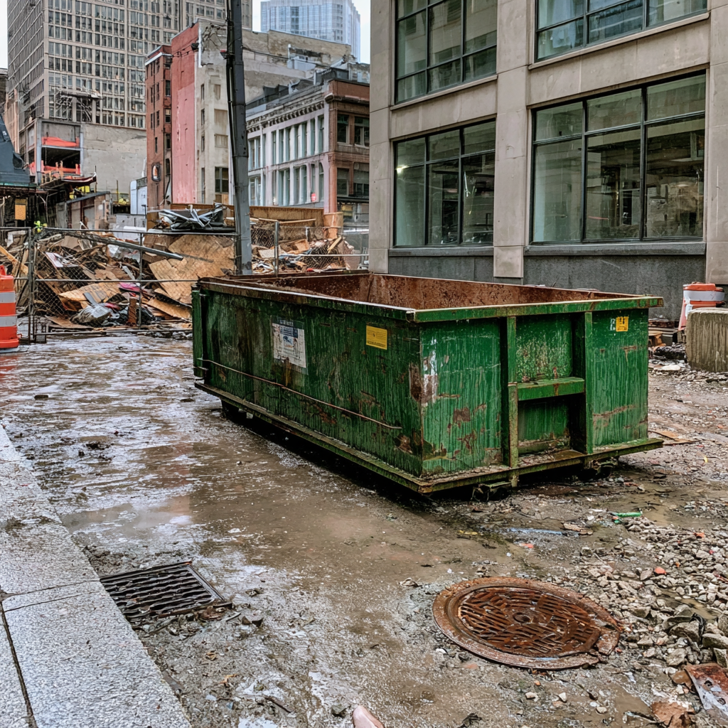 Dumpsters for disaster recovery in Pittsburgh