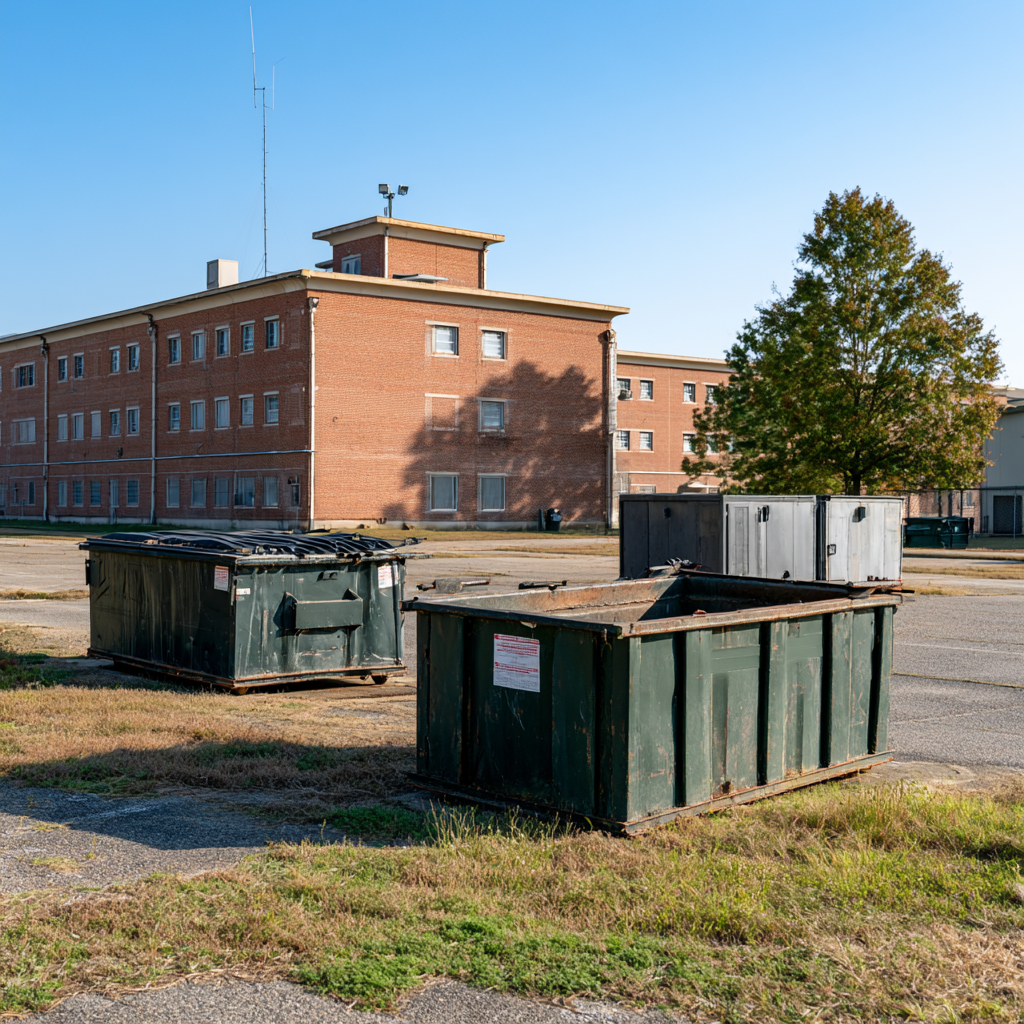 Fayetteville, North Carolina dumpster rental for military projects