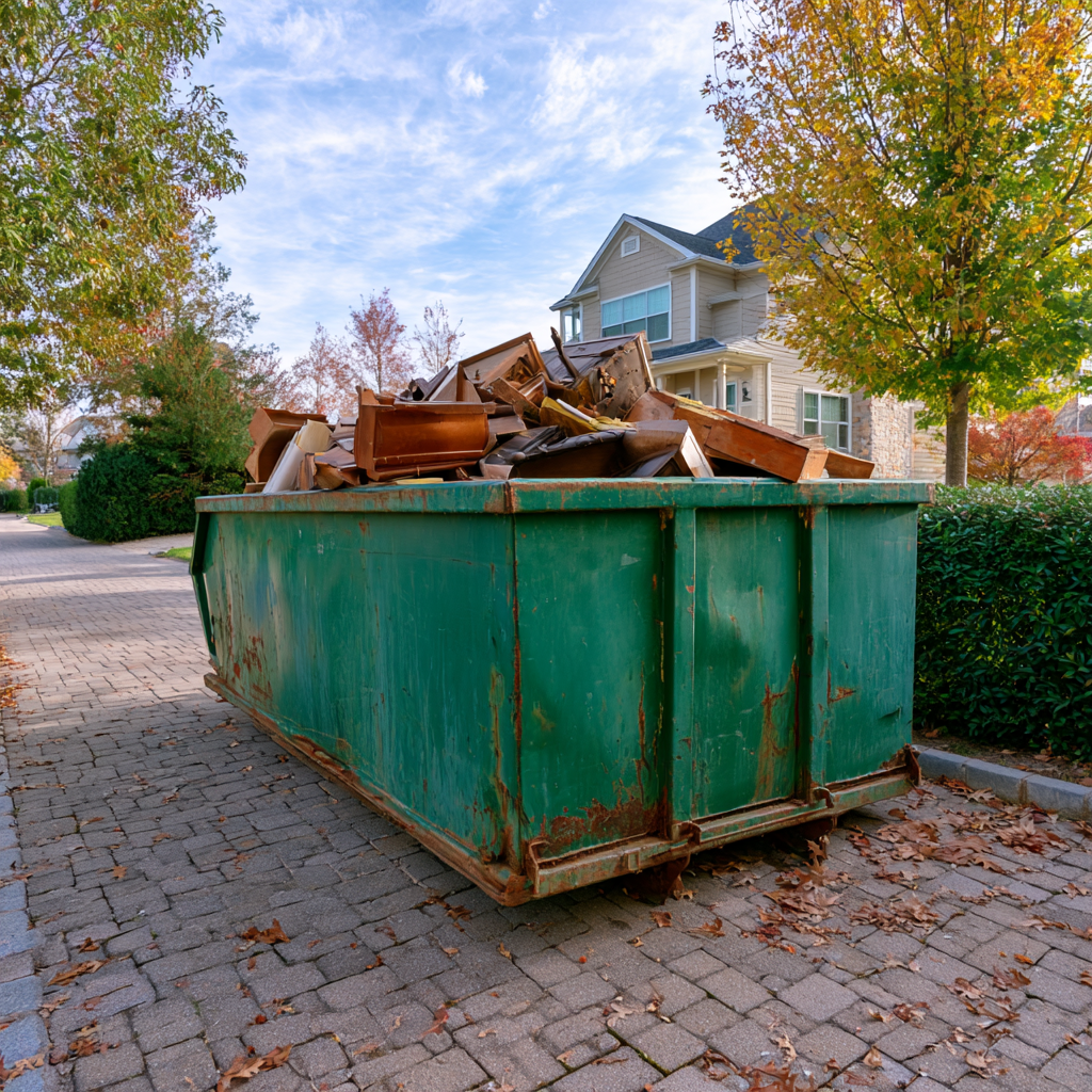 Dumpster rental in Fayetteville NC for residential move-outs