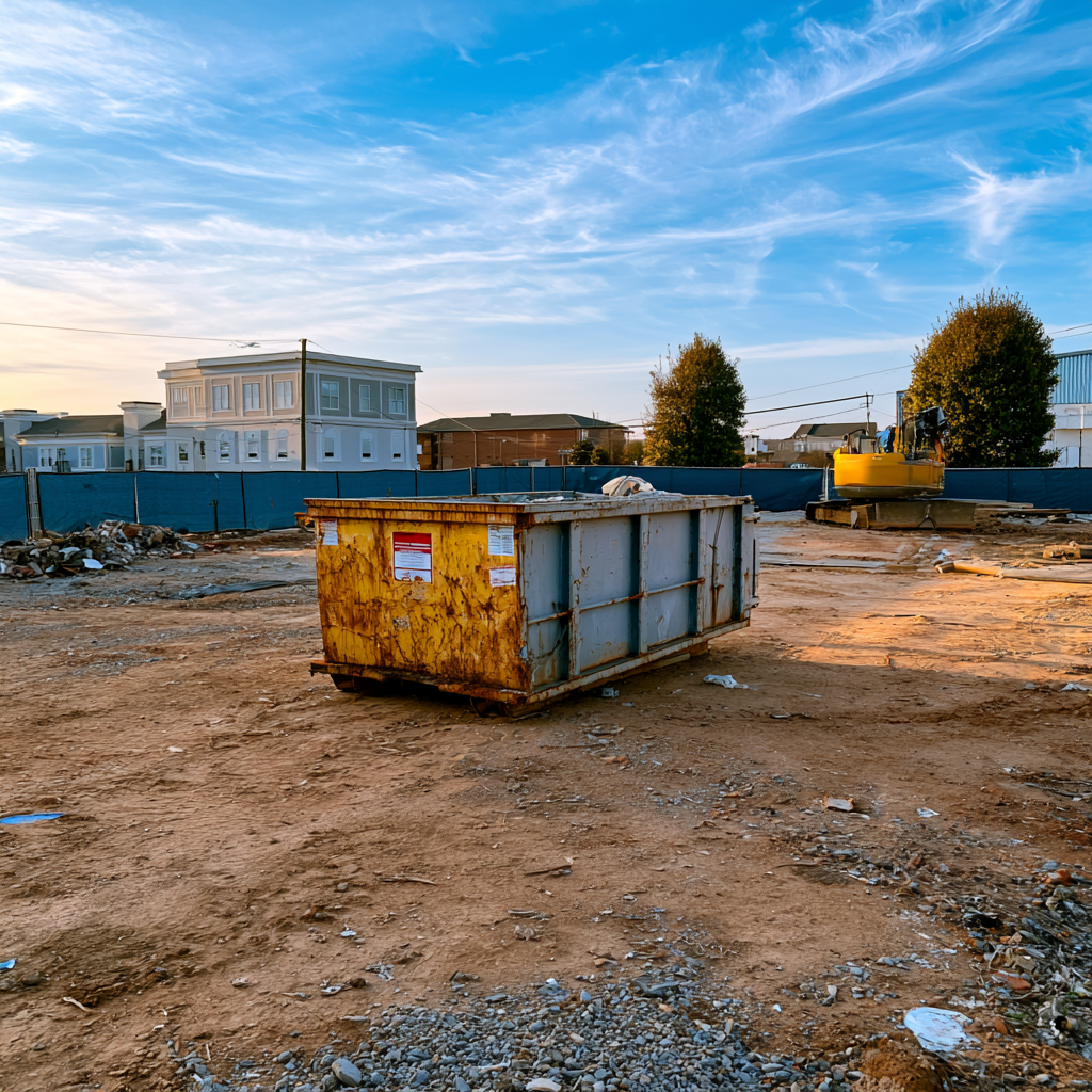 Dumpsters for Montgomery Alabama construction sites