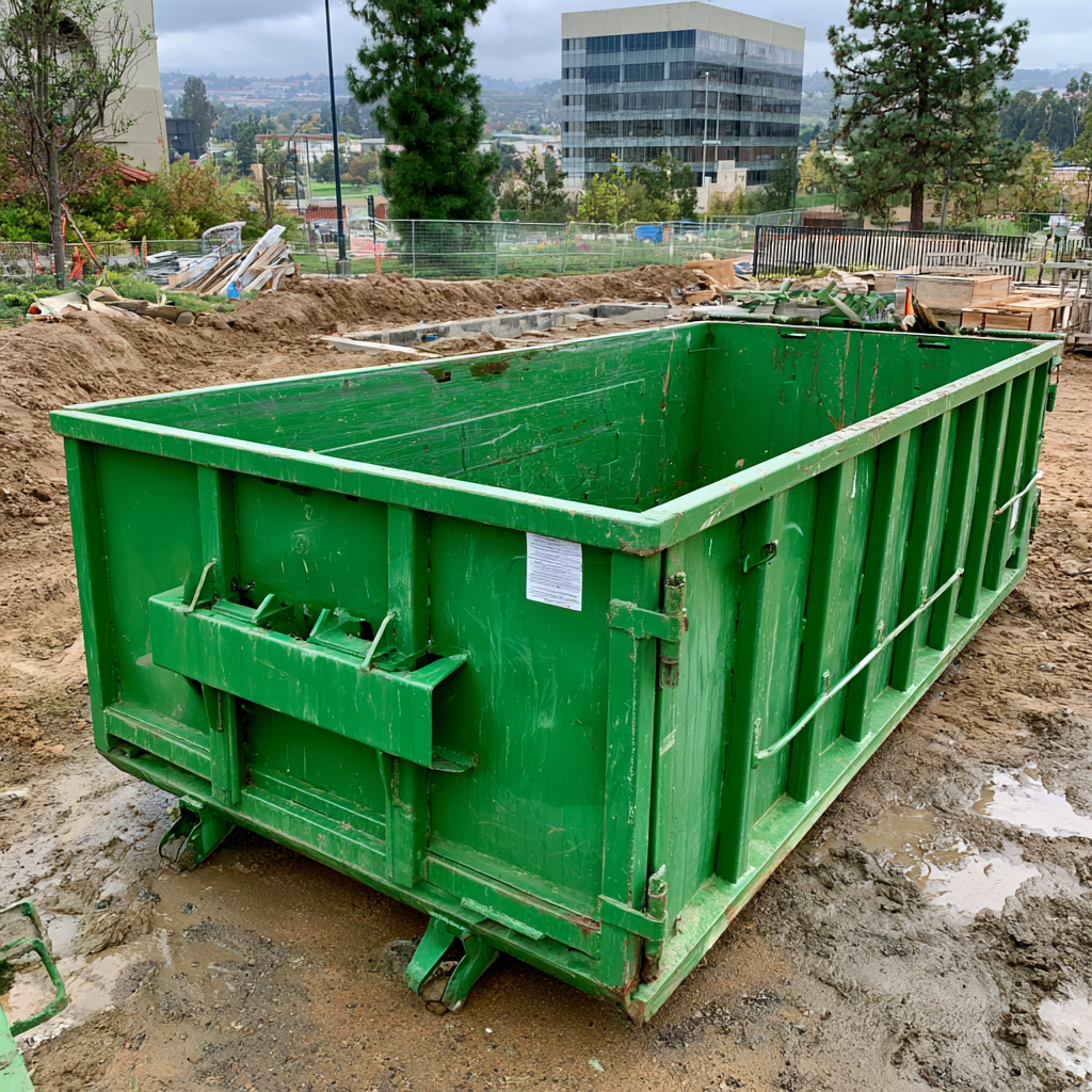 Dumpsters for San Diego construction industry