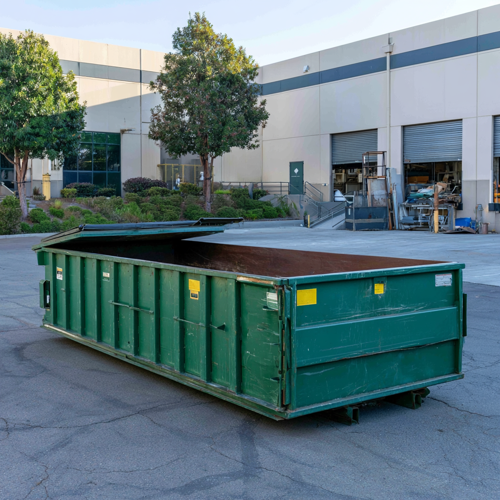 Dumpster placement tips for warehouse and industrial buildings