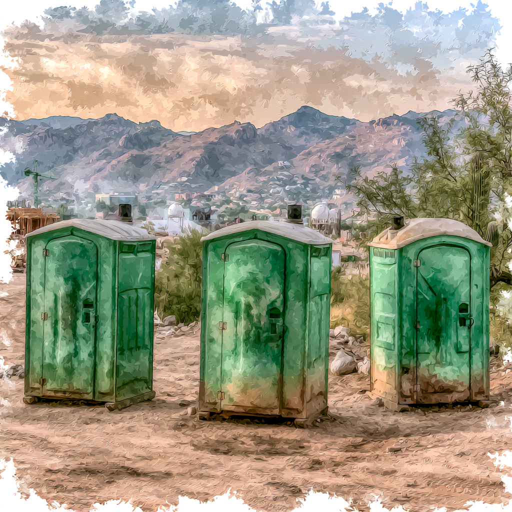 Tucson, Arizona, construction sites have specific needs for porta potty rentals