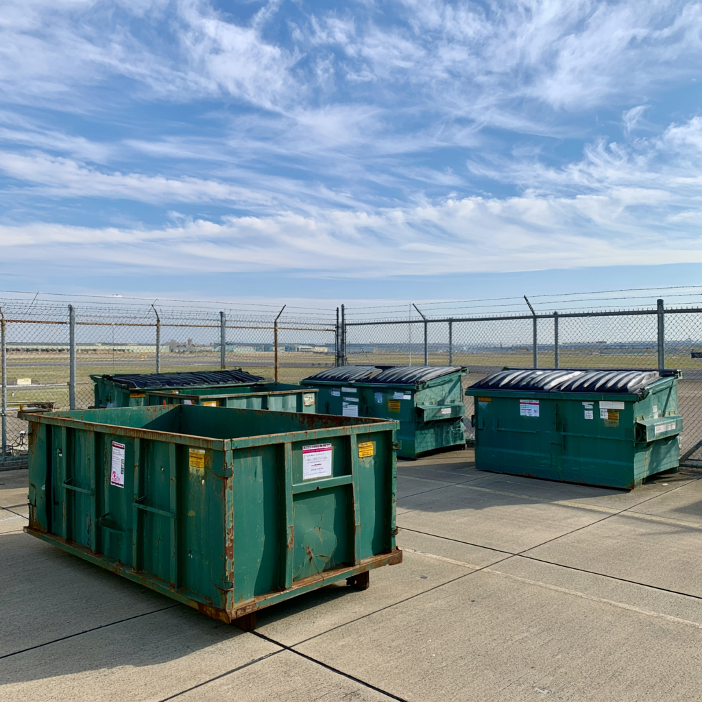 San Antonio, Texas, military base requirements for dumpster rentals