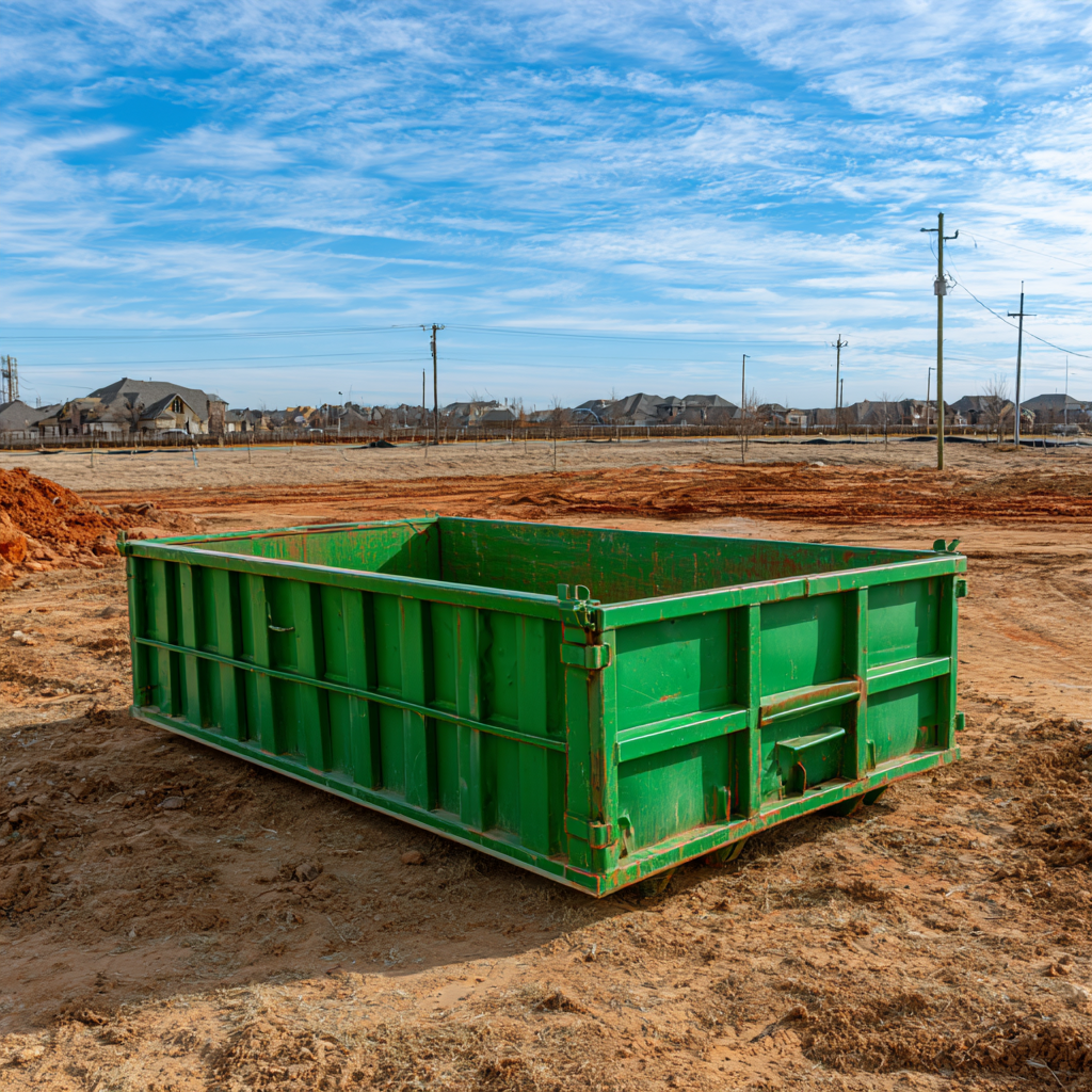 Dumpster rental for the Coffee Creek neighborhood of Edmond, OK