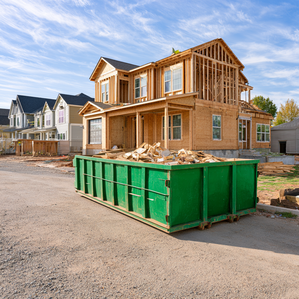 Dumpster rentals for residential construction in Edmond