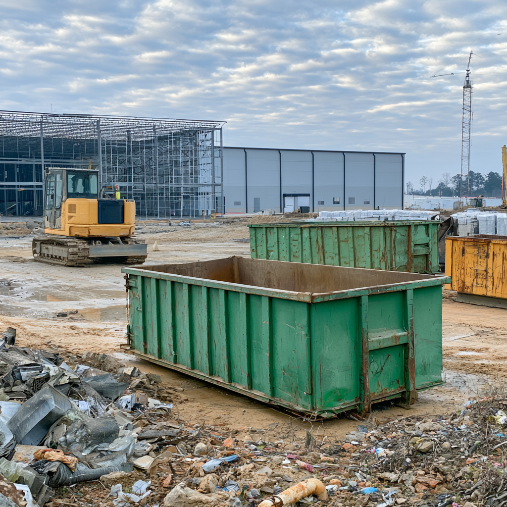 Dumpster rental for manufacturing facilities in Jackson, MS