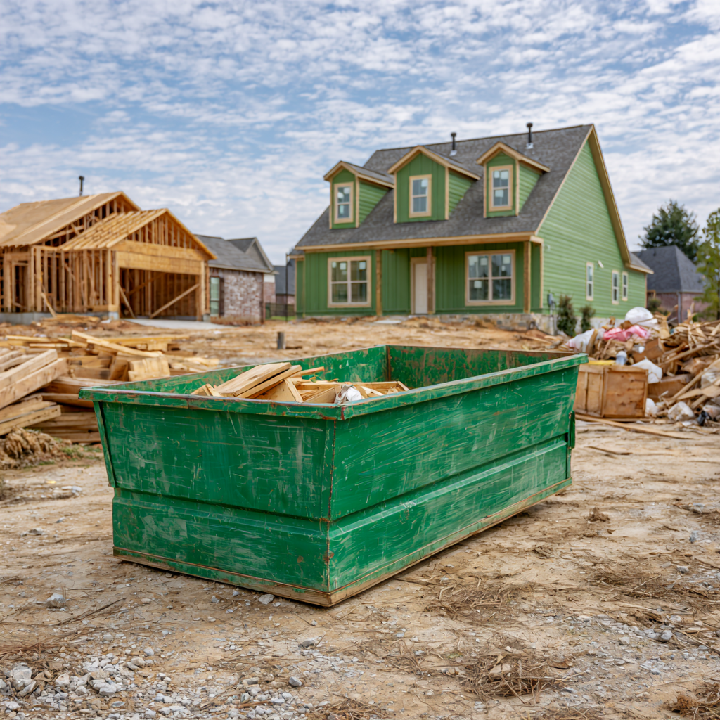 How much does a residential dumpster rental cost in Little Rock?