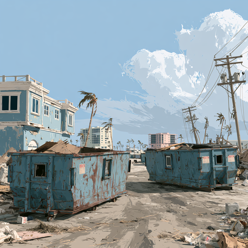 Dumpster Rental for Hurricane and Storm Debris Cleanup in Fort Myers, FL