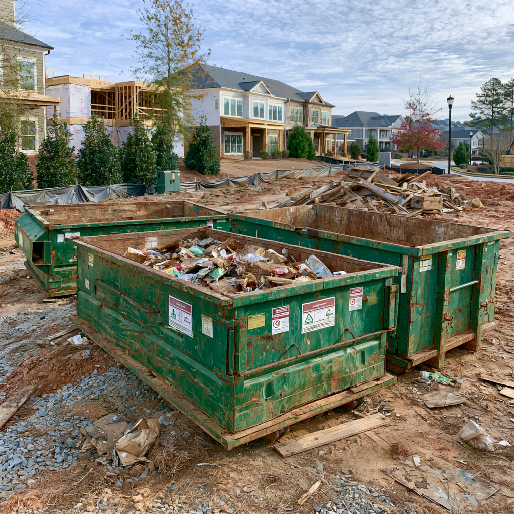 What size dumpster do I need for my home project in Snellville, GA?