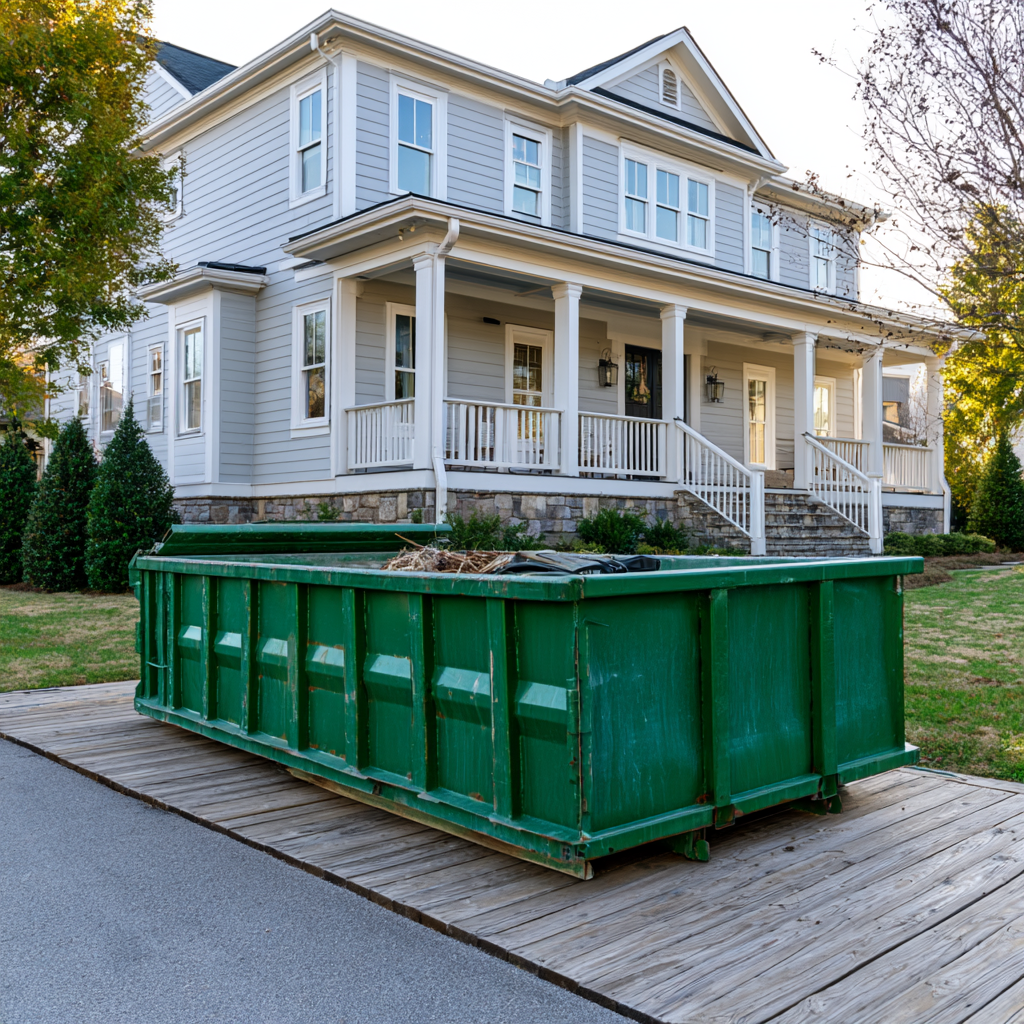Residential dumpster sizes in Clarksville, TN, are typically 10 yard and 20 yards