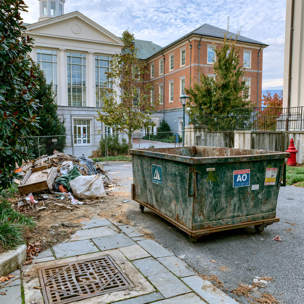 Lynchburg campus dumpster rental