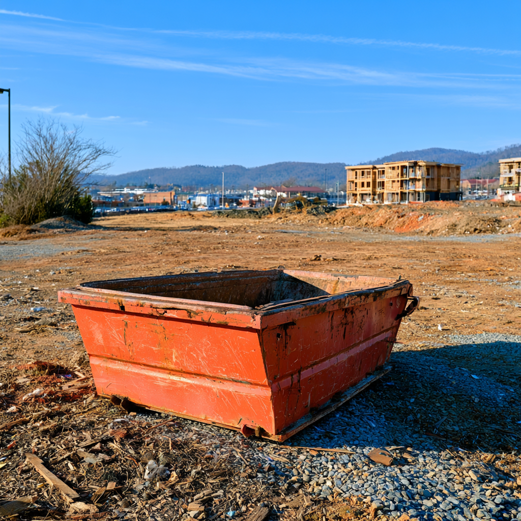 Know your project schedule when renting a dumpster in Lynchburg, Virginia
