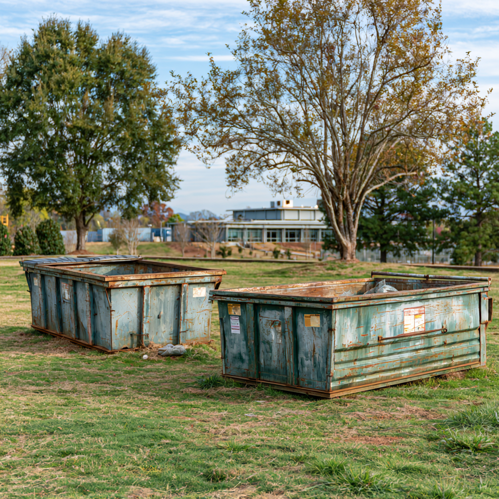 Spartanburg, South Carolina dumpster rental placement