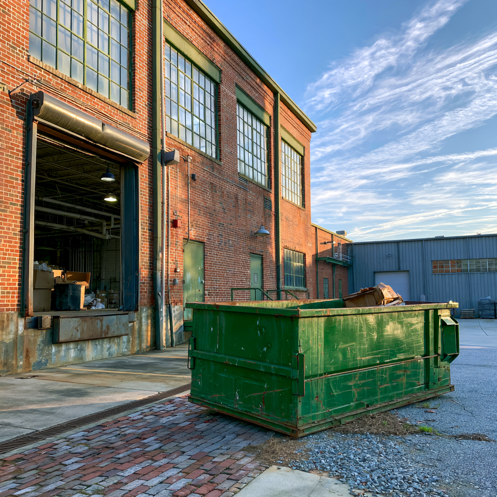 dumpster rental for industrial and manufacturing facilities in Spartanburg, South Carolina