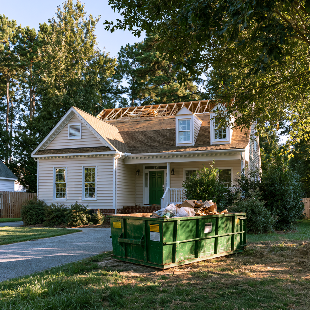 What size dumpster should you rent in Chesapeake, VA?