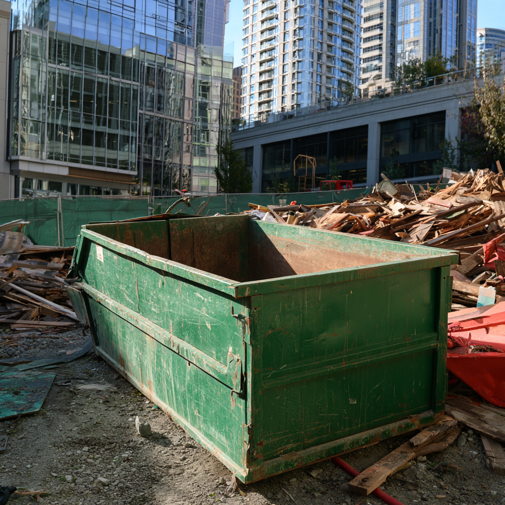 Construction dumpster rentals for Seattle, WA