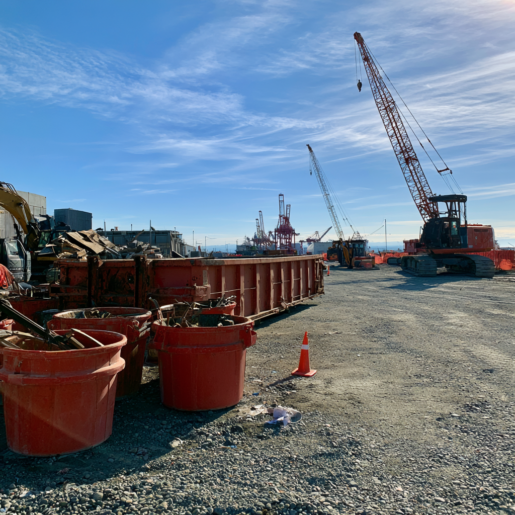 Dumpster rental for maritime projects in Seattle, WA