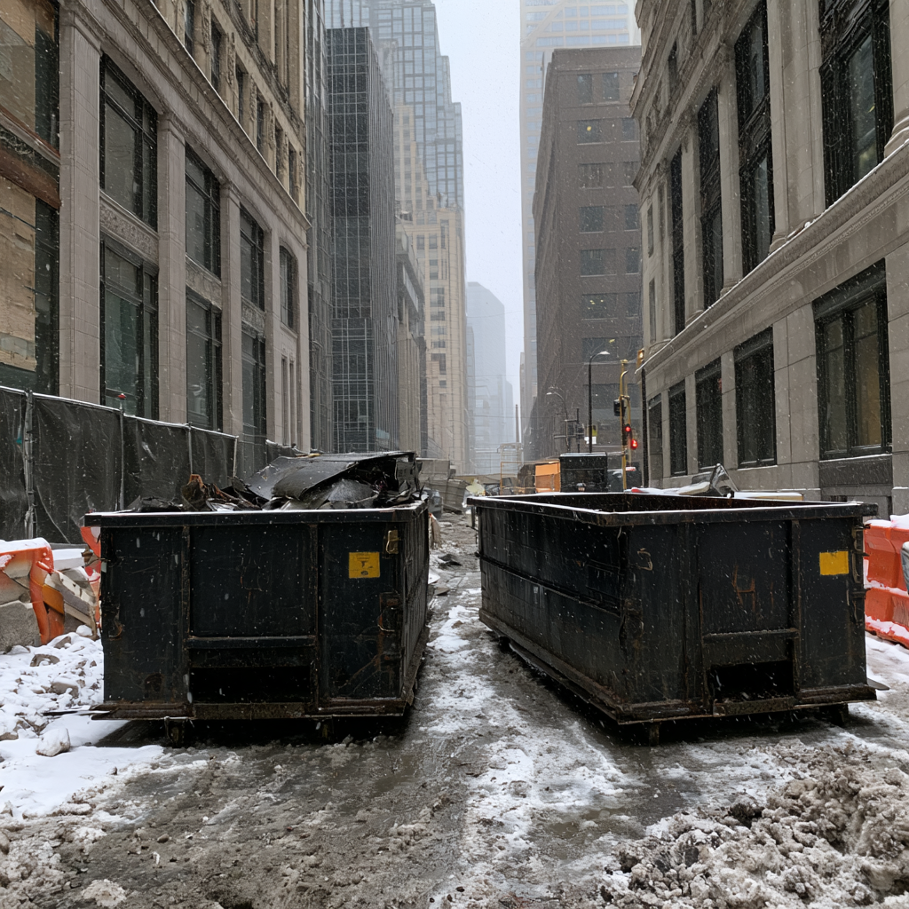 Dumpster rentals for downtown Minneapolis