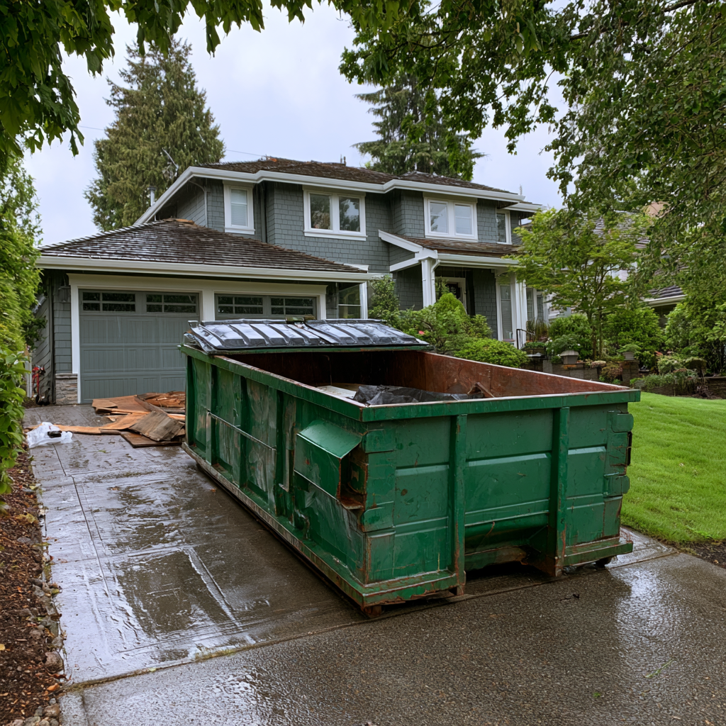 Dumpster rental for residential projects in Seattle, Washington