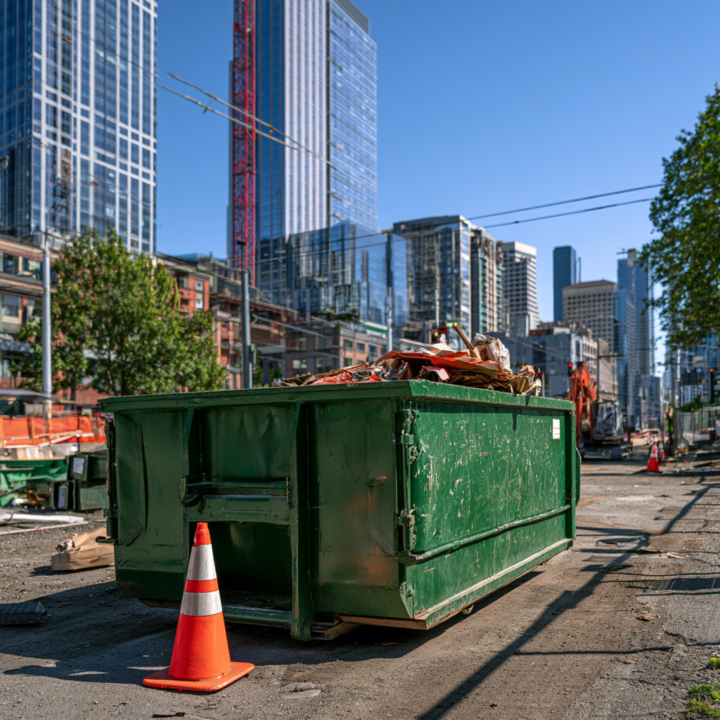 What size dumpster should I rent for a Seattle jobsite?