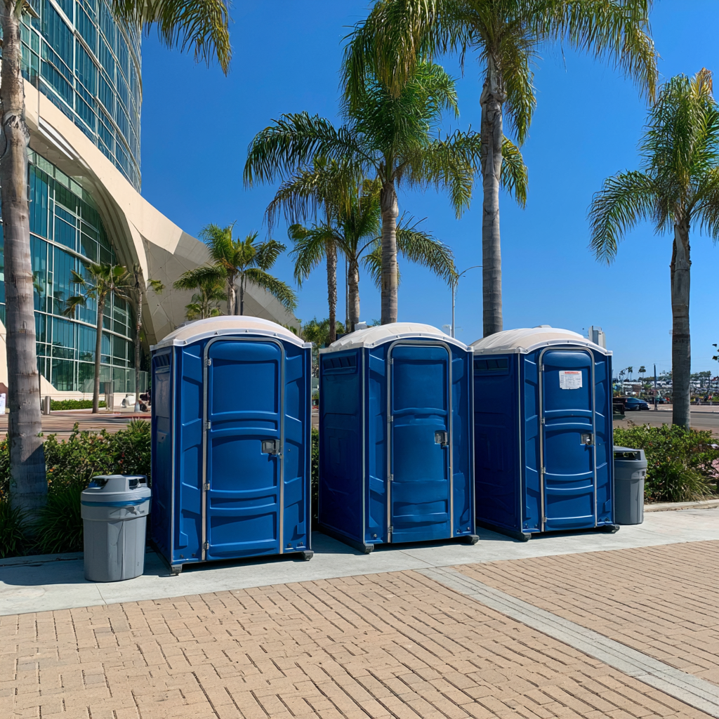 San Diego events benefit from rented porta potties